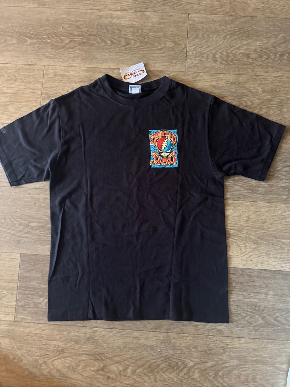 Grateful Dead - Dad- Black Short Sleeve Graphic Tee